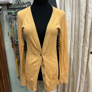 Mustard cardigan